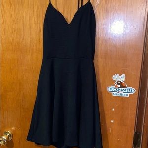 Strappy Tie Neck Skater dress Size M